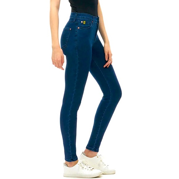 YOGA JEAN Rachel Skinny Jean - Sunrise - Picture 1 of 7